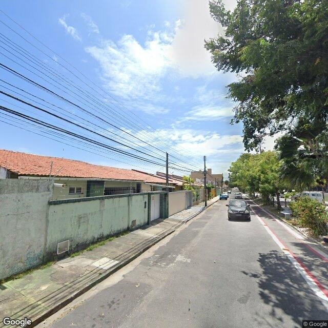 Imagem estática do "Street View" da localização