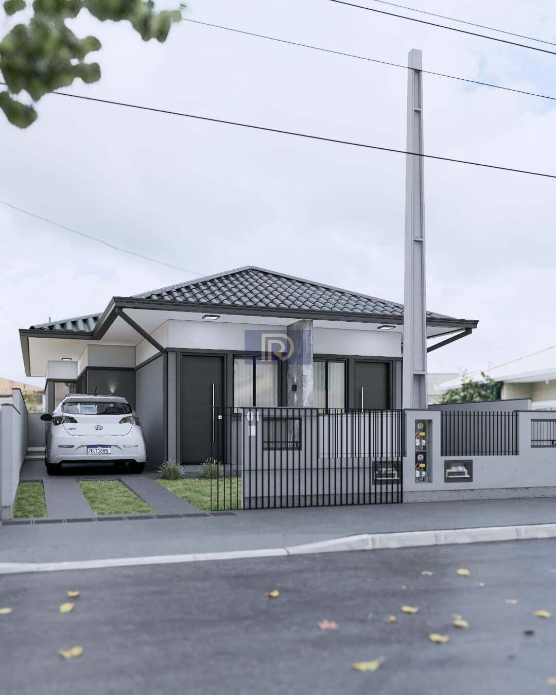 Casa, 2 quartos, 48 m² - Foto 2