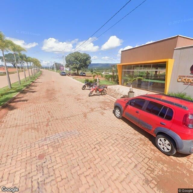 Imagem estática do "Street View" da localização