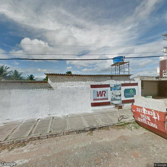 Imagem estática do "Street View" da localização