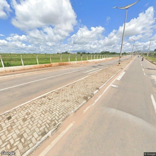 Imagem estática do "Street View" da localização