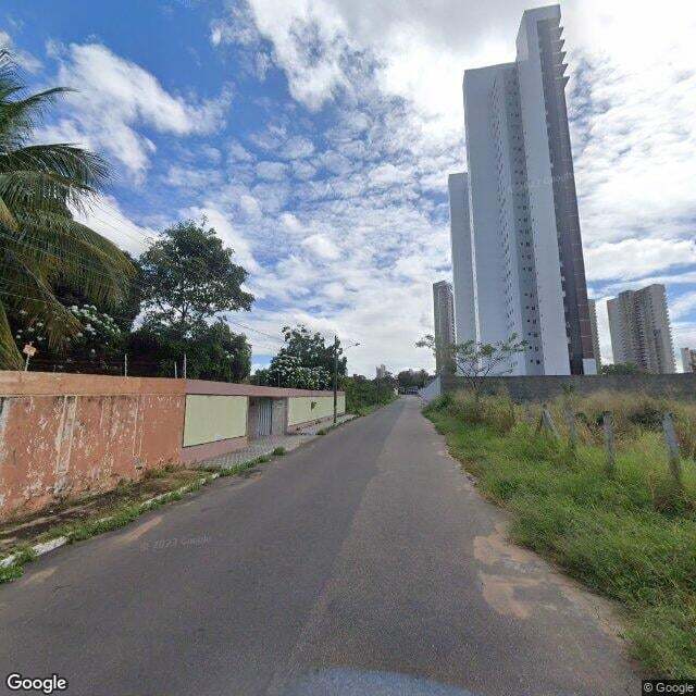 Imagem estática do "Street View" da localização