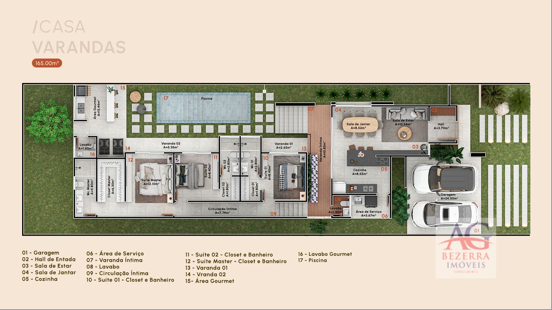 Casa, 3 quartos, 165 m² - Foto 8