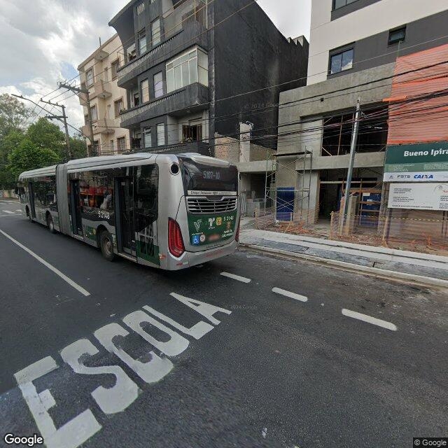 Imagem estática do "Street View" da localização