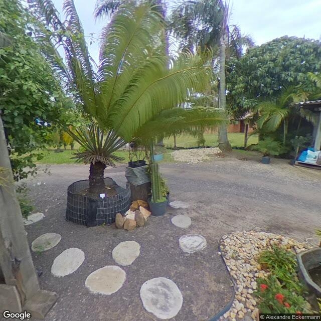Imagem estática do "Street View" da localização