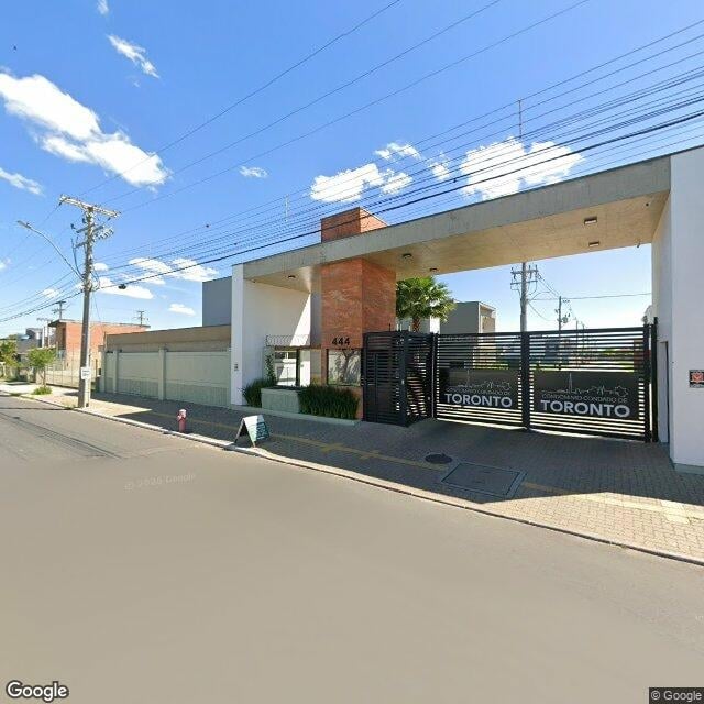 Imagem estática do "Street View" da localização