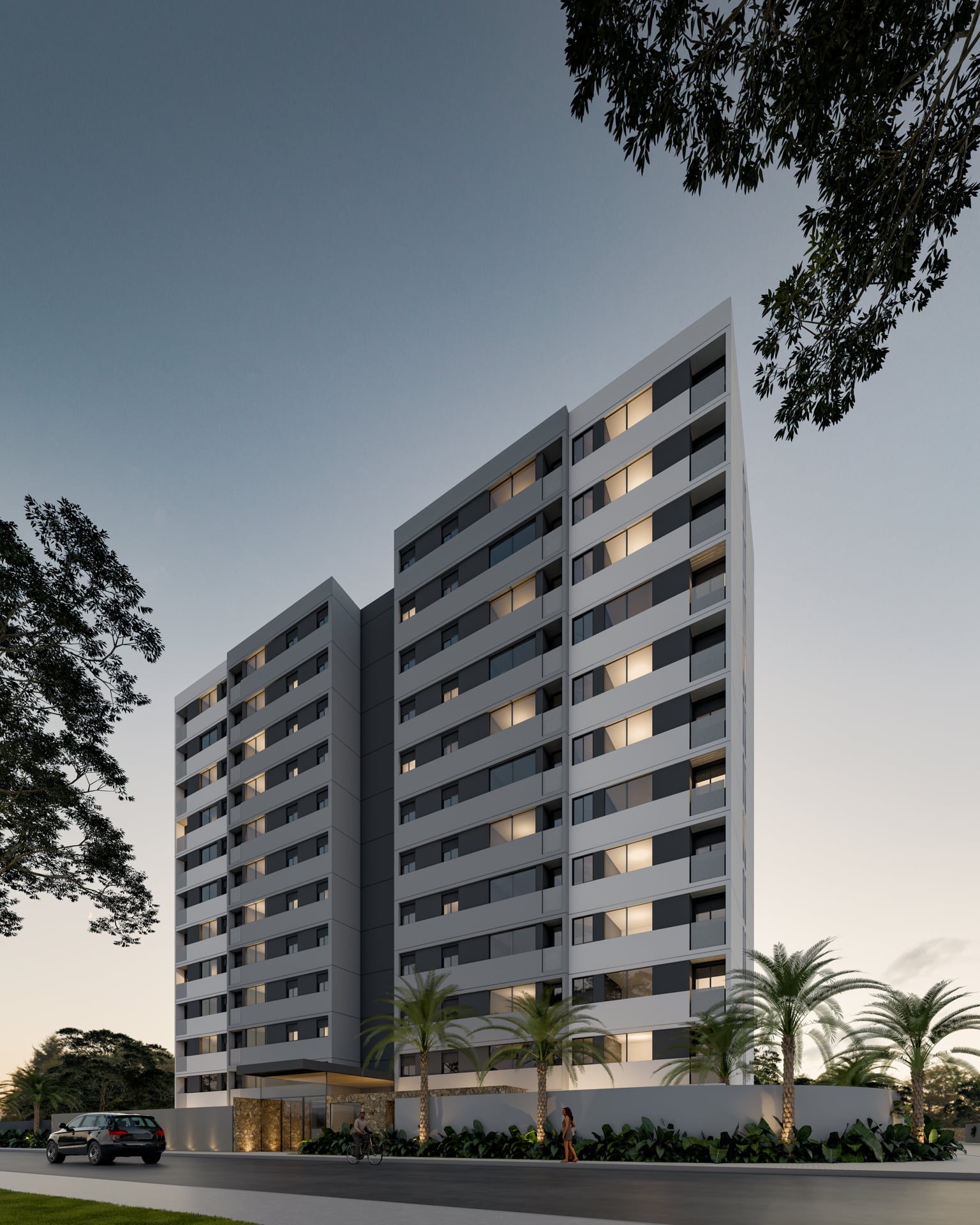 New York Residencial — perspectiva ilustrativa