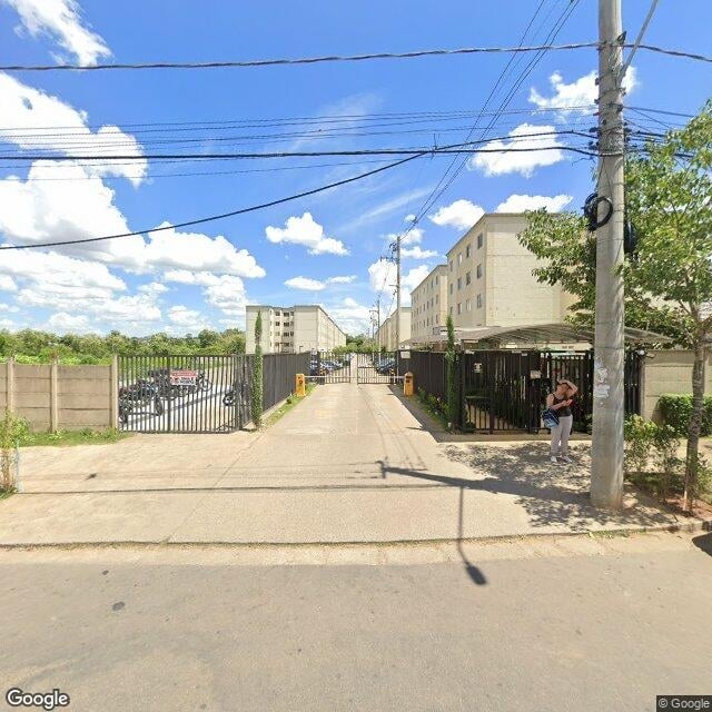 Imagem estática do "Street View" da localização