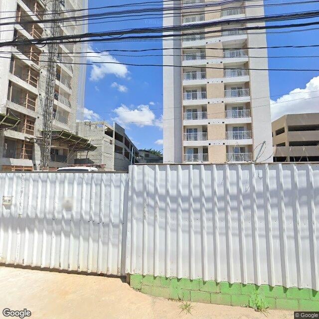 Imagem estática do "Street View" da localização
