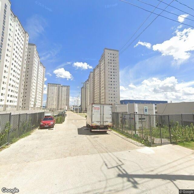 Imagem estática do "Street View" da localização