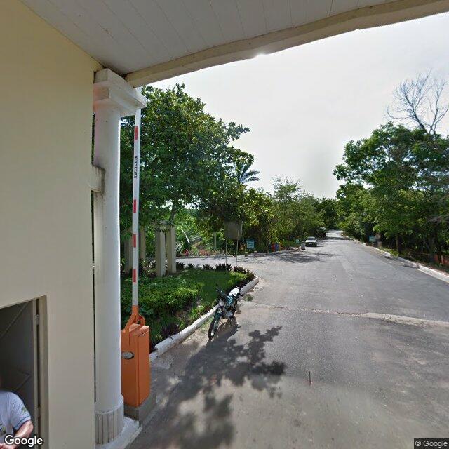 Imagem estática do "Street View" da localização