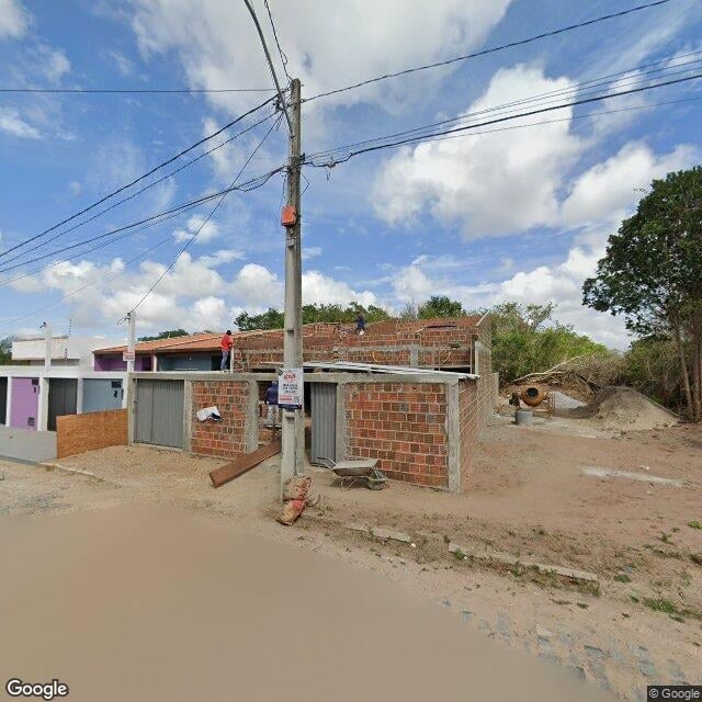 Imagem estática do "Street View" da localização