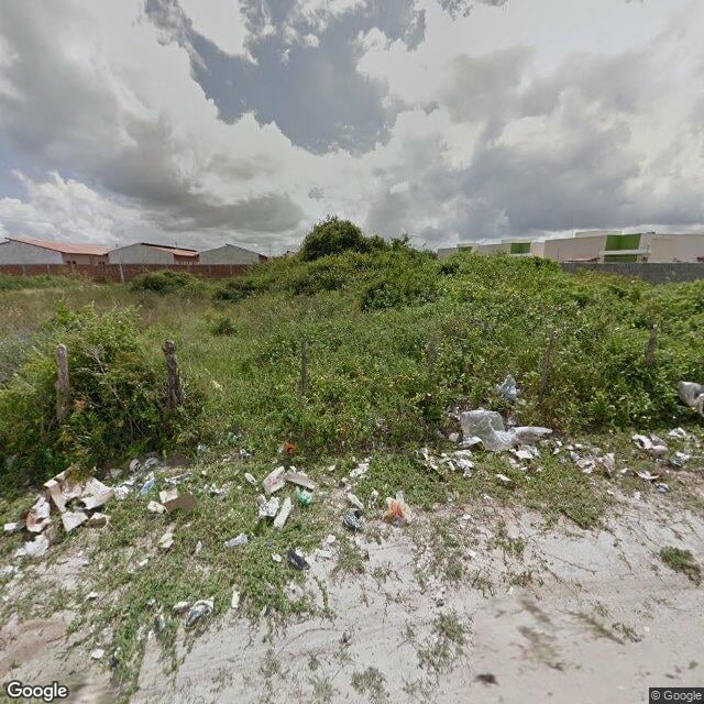 Imagem estática do "Street View" da localização