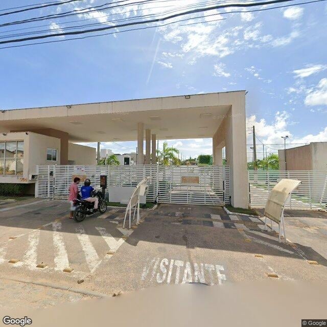 Imagem estática do "Street View" da localização