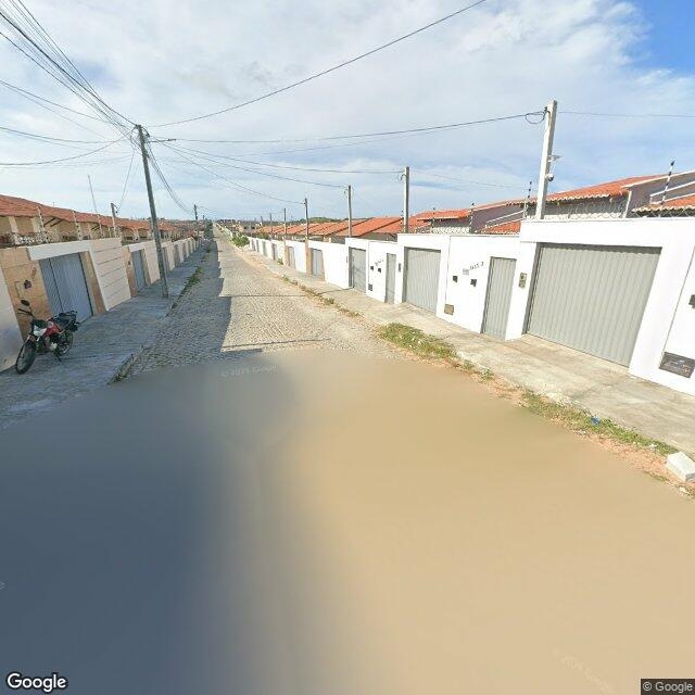 Imagem estática do "Street View" da localização