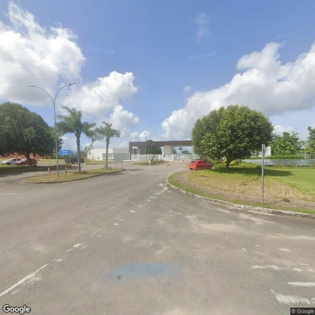 Imagem estática do "Street View" da localização