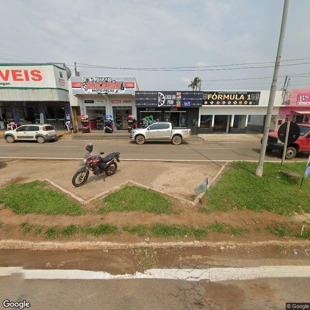 Imagem estática do "Street View" da localização