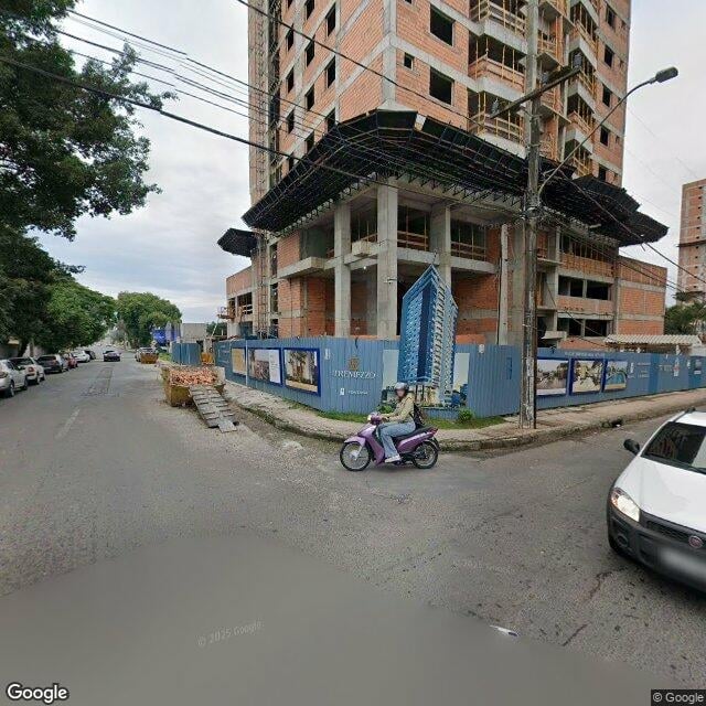 Imagem estática do "Street View" da localização