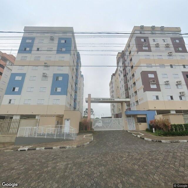 Imagem estática do "Street View" da localização