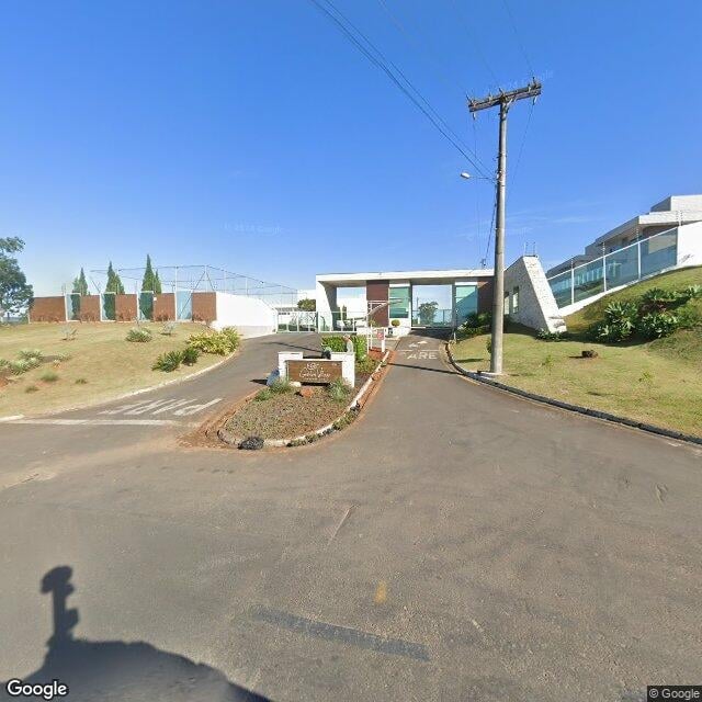 Imagem estática do "Street View" da localização