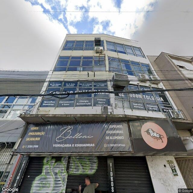 Imagem estática do "Street View" da localização