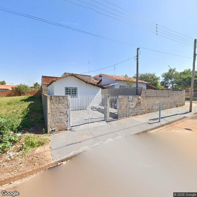 Imagem estática do "Street View" da localização