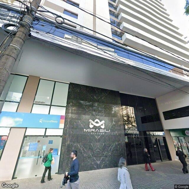 Imagem estática do "Street View" da localização