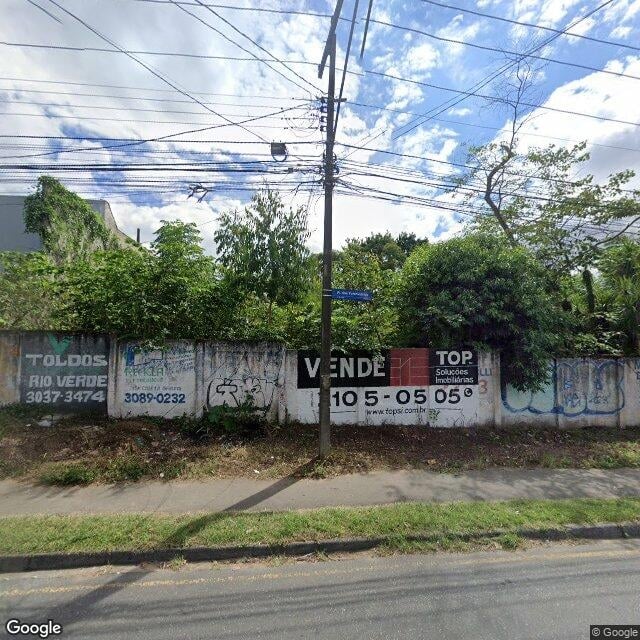Imagem estática do "Street View" da localização