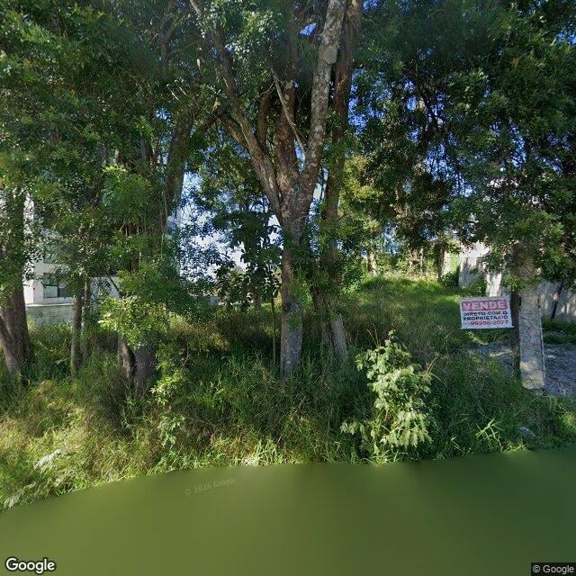 Imagem estática do "Street View" da localização