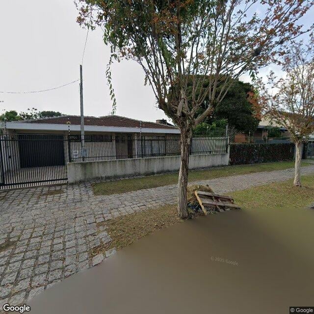 Imagem estática do "Street View" da localização