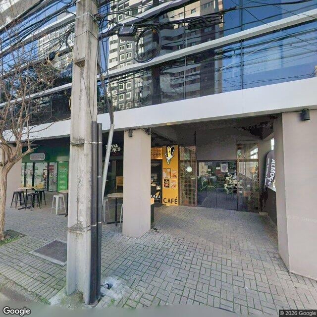 Imagem estática do "Street View" da localização