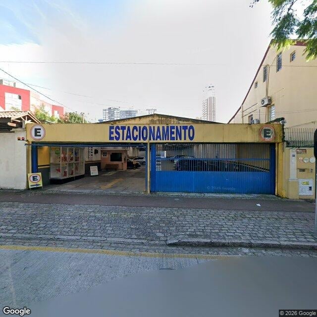 Imagem estática do "Street View" da localização
