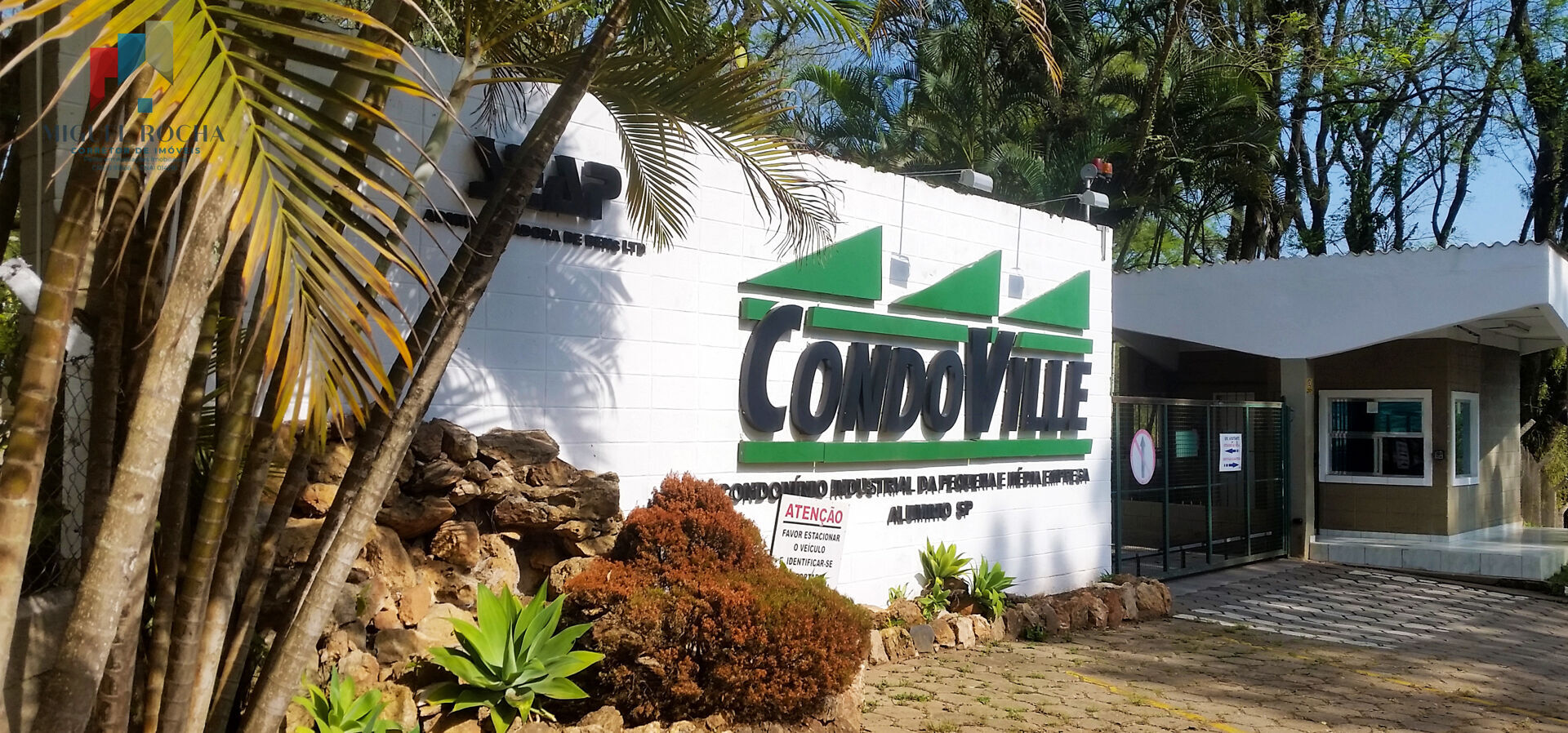 CondoVille Condomínio Industrial - Galpão Industrial para locação