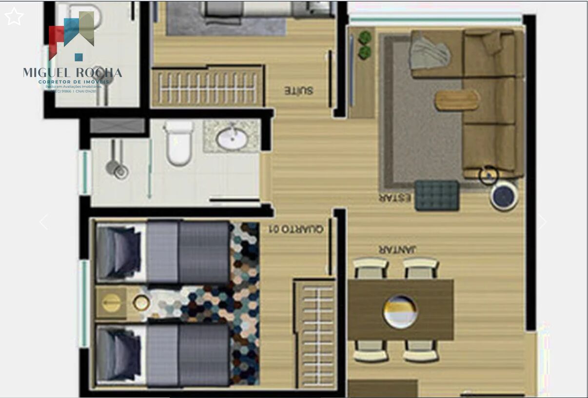 Apartamento à venda no bairro Nova Tatuí - Tatuí/SP