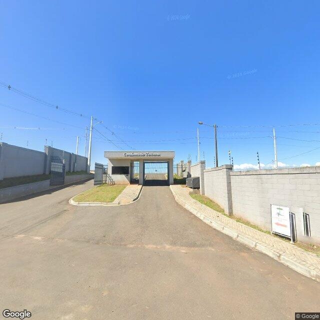 Imagem estática do "Street View" da localização