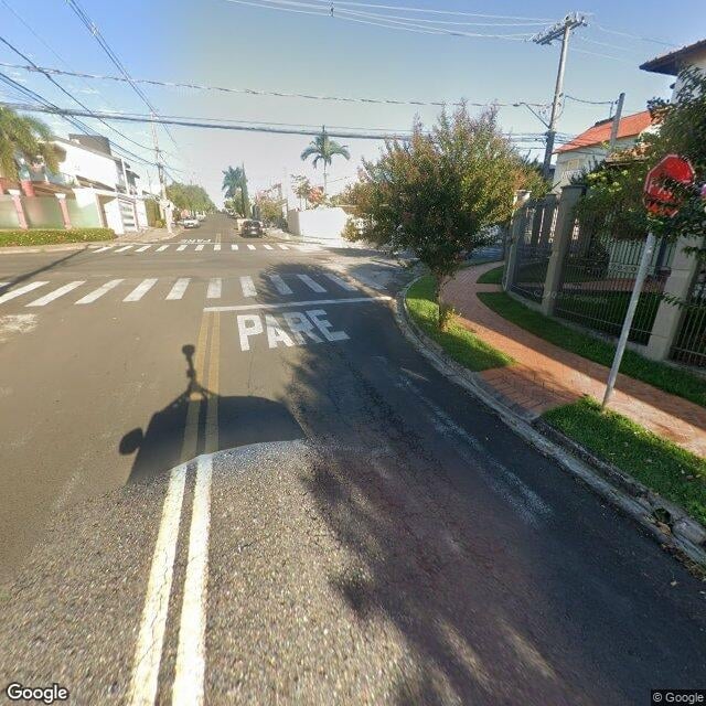 Imagem estática do "Street View" da localização