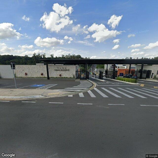 Imagem estática do "Street View" da localização