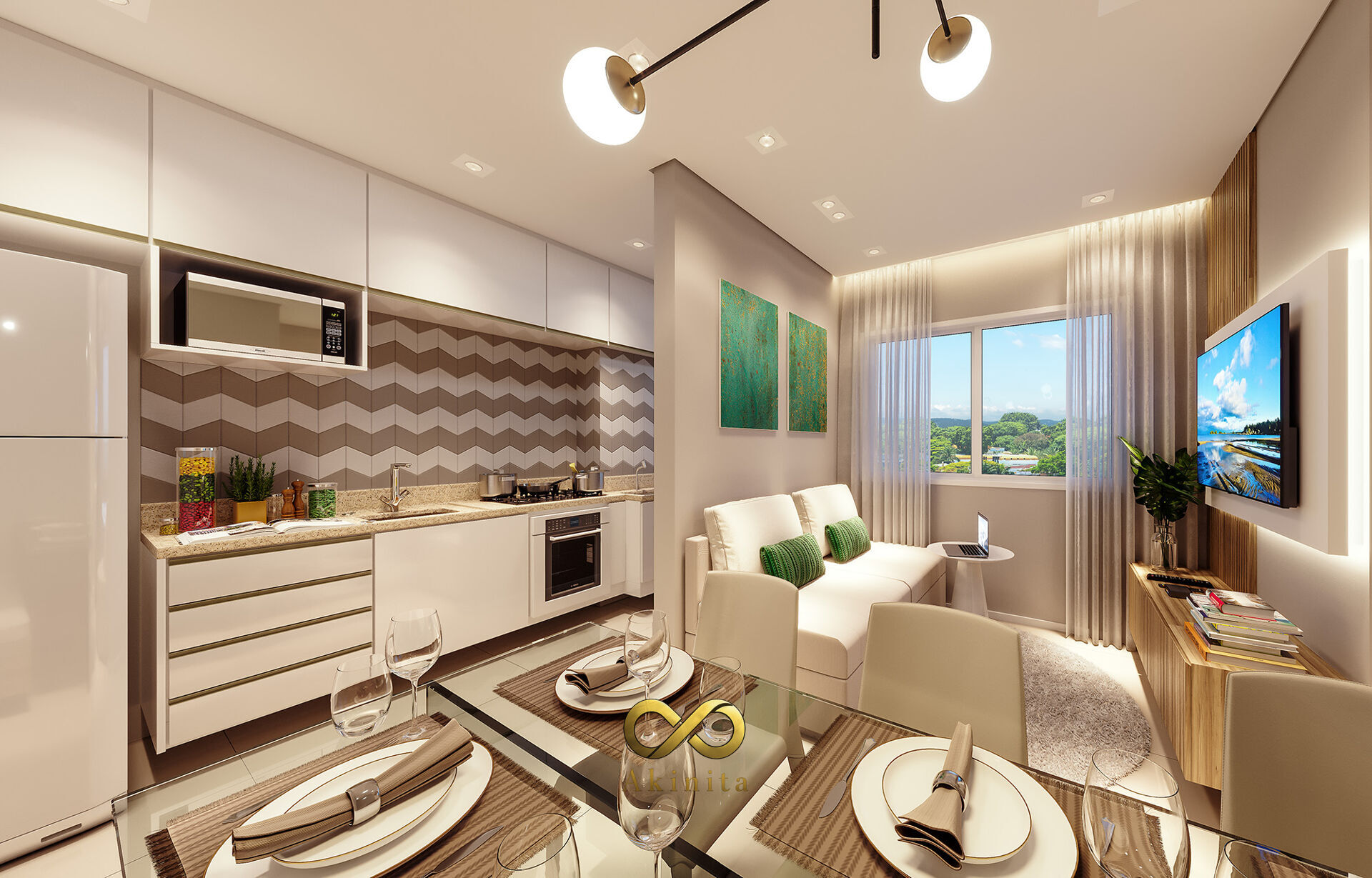 Apartamento à venda com 2 quartos, 1 banheiro, 1 vaga e 42m² no Vila Nova Cintra, Mogi das Cruzes (SP) — foto 23 de 26