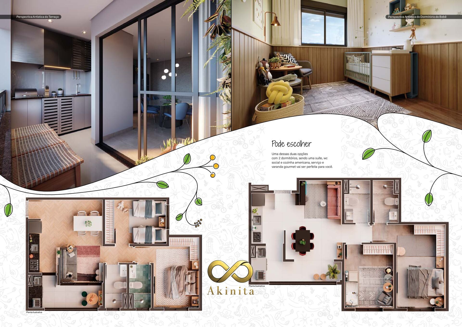 Apartamento à venda com 2 quartos, 1 suíte, 1 vaga e 56m² no Vila Mogi Moderno, Mogi das Cruzes (SP) — foto 5 de 22