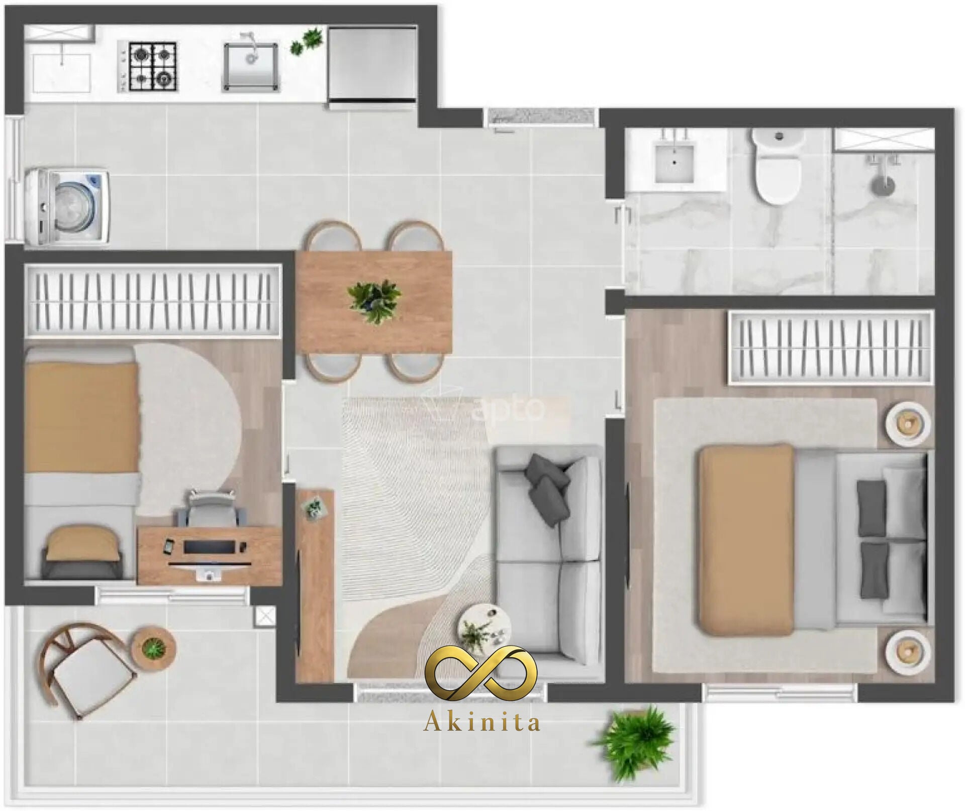 Apartamento à venda com 2 quartos, 1 banheiro, 1 vaga e 35m² no Mandi, Itaquaquecetuba (SP) — foto 7 de 22