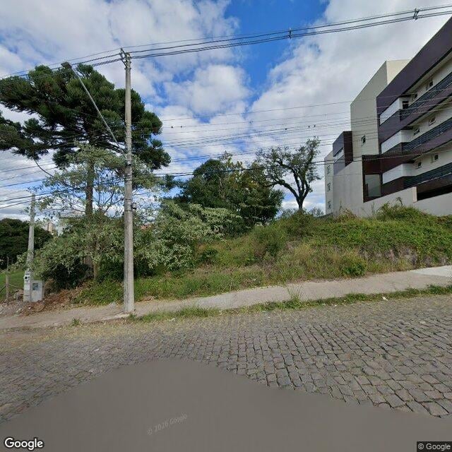Imagem estática do "Street View" da localização