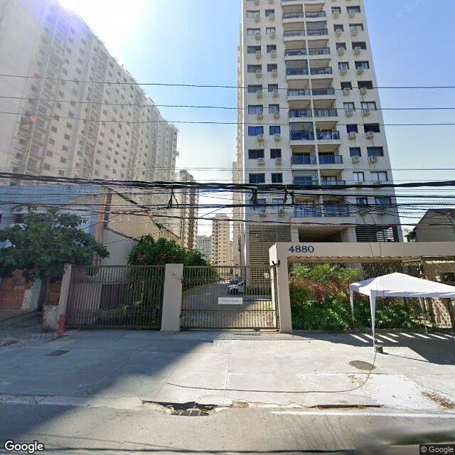 Imagem estática do "Street View" da localização