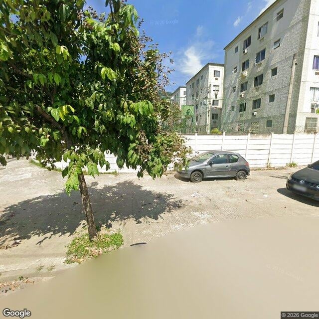 Imagem estática do "Street View" da localização