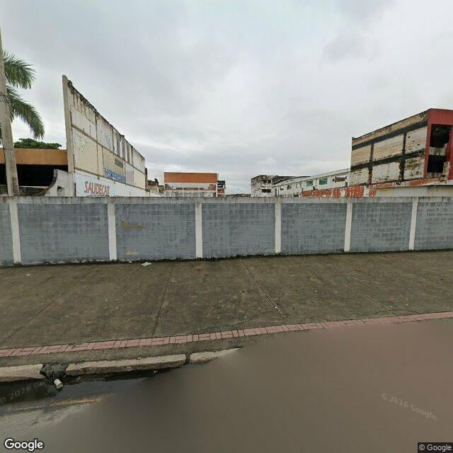 Imagem estática do "Street View" da localização