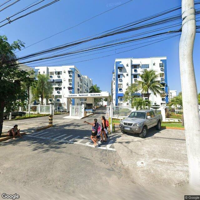 Imagem estática do "Street View" da localização
