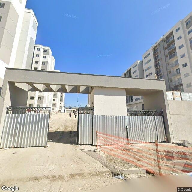 Imagem estática do "Street View" da localização