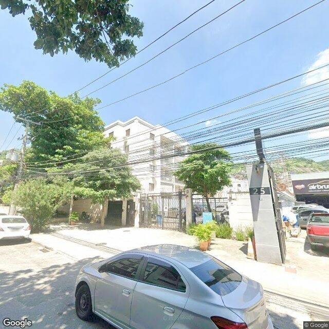 Imagem estática do "Street View" da localização