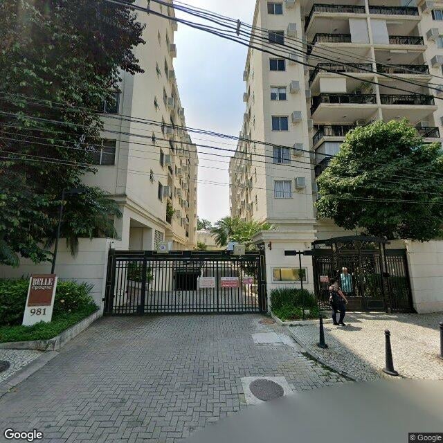 Imagem estática do "Street View" da localização