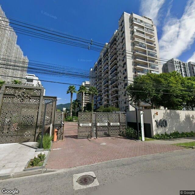 Imagem estática do "Street View" da localização