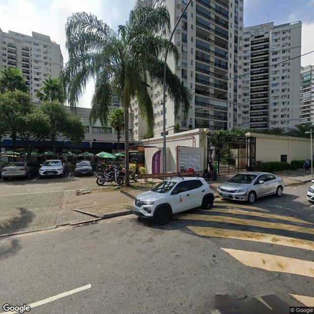 Imagem estática do "Street View" da localização
